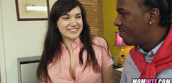  Interracial 3some with mom 01